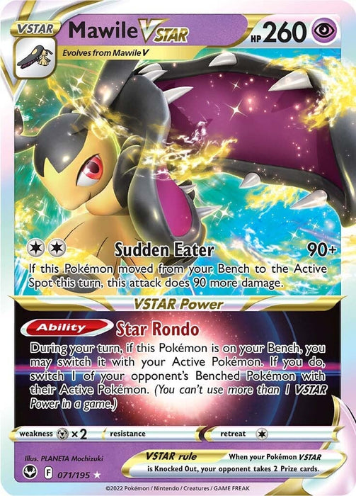 Unown VSTAR - Silver Tempest Pokémon card