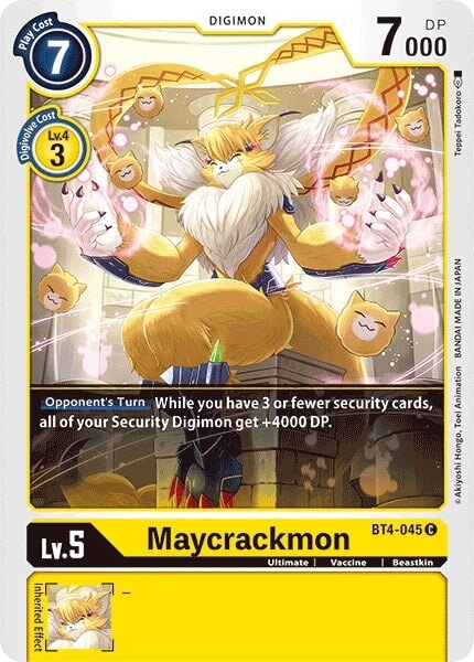 Maycrackmon (BT4-045 C) 