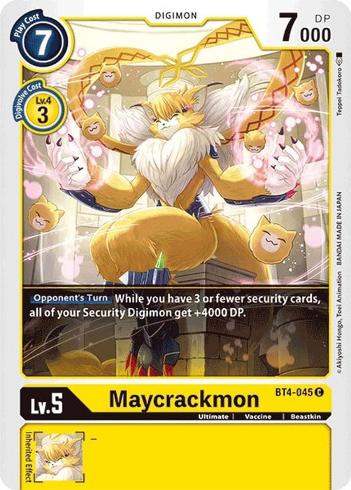 Maycrackmon (#BT4-045 C) (Great Legend) Near Mint 