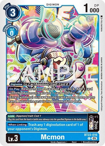 Mcmon (BT22-016 C) 