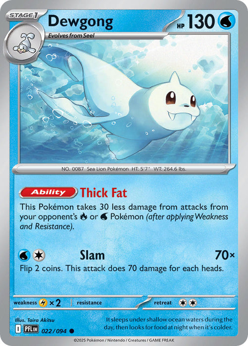 Dewgong (022/094) [Mega Evolution: Phantasmal Flames]