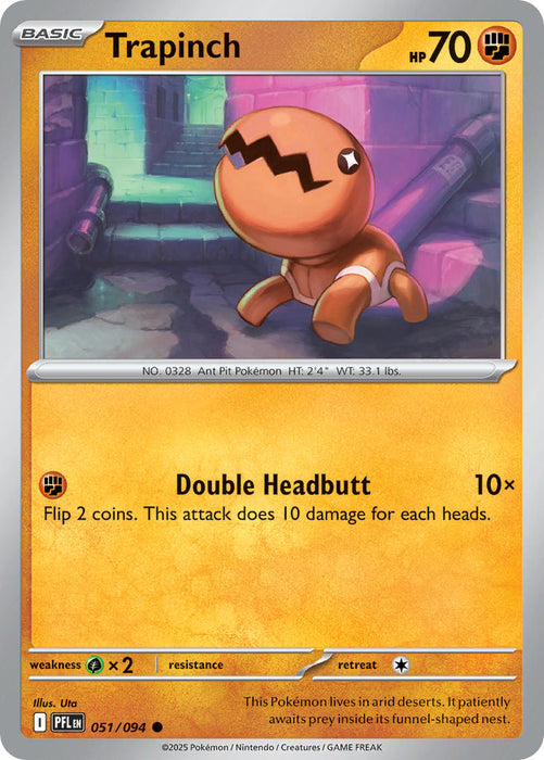 Trapinch (051/094) [Mega Evolution: Phantasmal Flames]