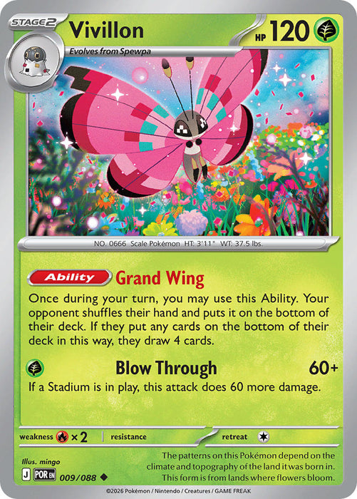 Vivillon (009/088) [Mega Evolution: Perfect Order]