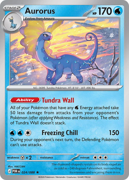 Aurorus (024/088) [Mega Evolution: Perfect Order]