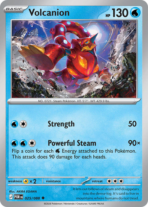 Volcanion (025/088) [Mega Evolution: Perfect Order]