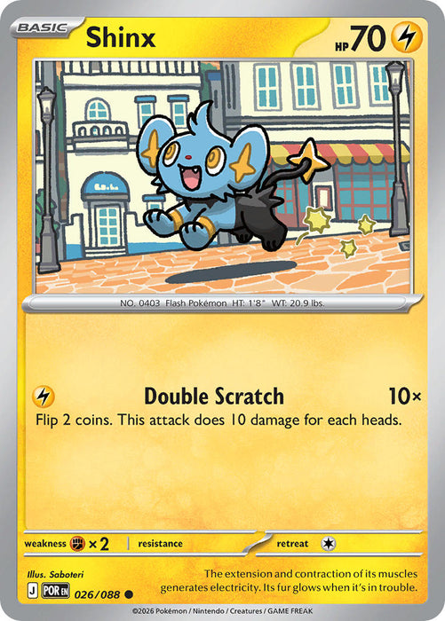 Shinx (026/088) [Mega Evolution: Perfect Order]