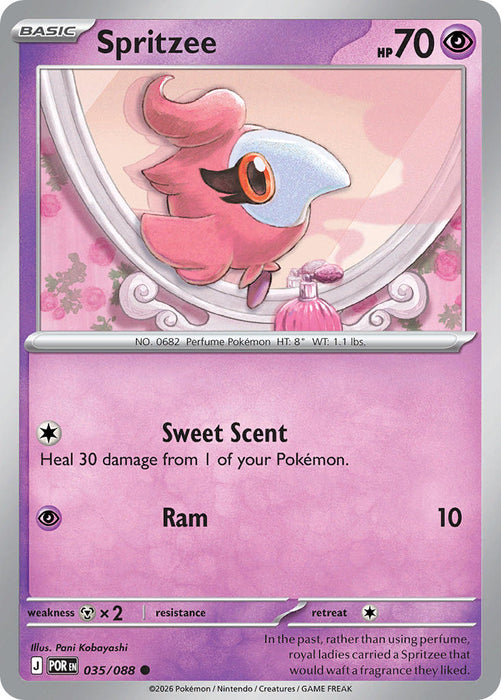 Spritzee (035/088) [Mega Evolution: Perfect Order]