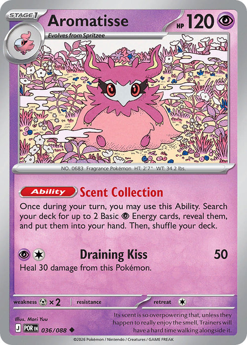Aromatisse (036/088) [Mega Evolution: Perfect Order]