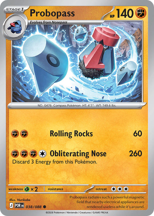 Probopass (038/088) [Mega Evolution: Perfect Order]