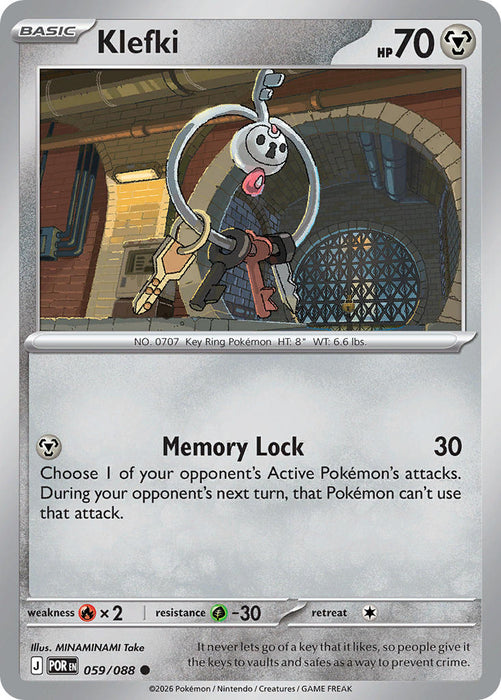 Klefki (059/088) [Mega Evolution: Perfect Order]
