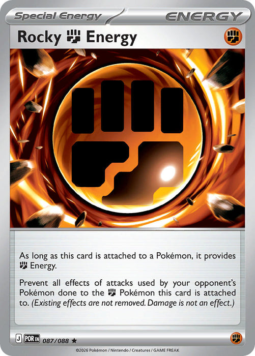 Rocky Fighting Energy (087/088) [Mega Evolution: Perfect Order]