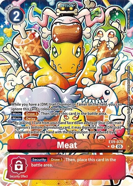 Meat (Alternate Art) (EX9-070 R) 
