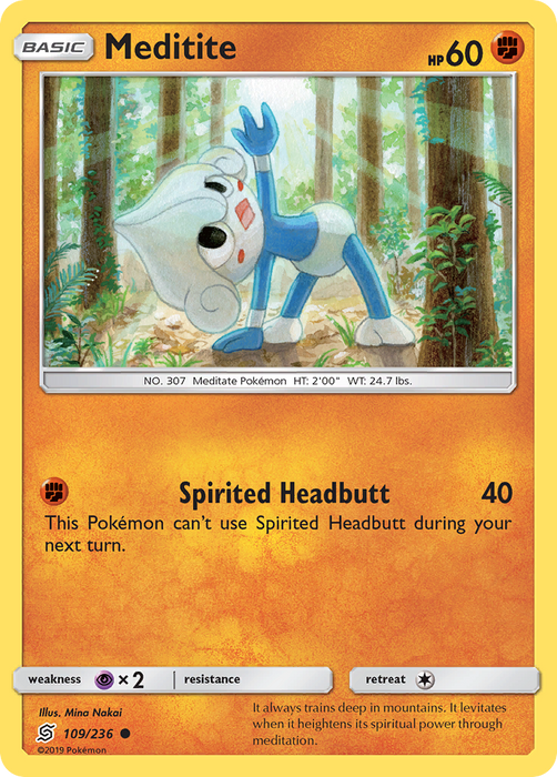 Meditite (109/236) [Sun & Moon: Unified Minds] 