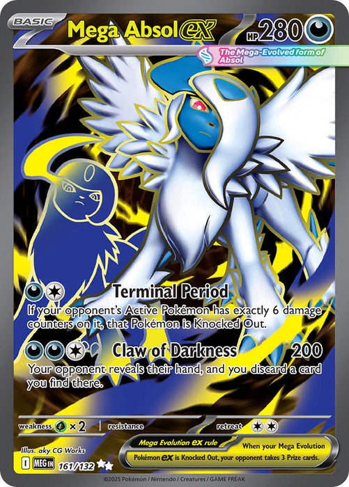 Mega Absol ex (161/132) [Mega Evolution: Base Set] 