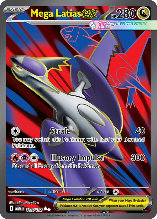 Mega Latias ex (163/132) [Mega Evolution: Base Set] 