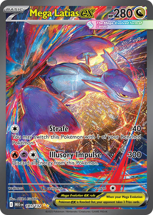 Mega Latias ex (181/132) [Mega Evolution: Base Set] 