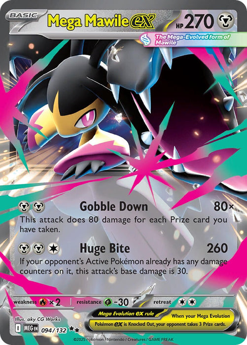 Mega Mawile ex (094/132) [Mega Evolution: Base Set] 