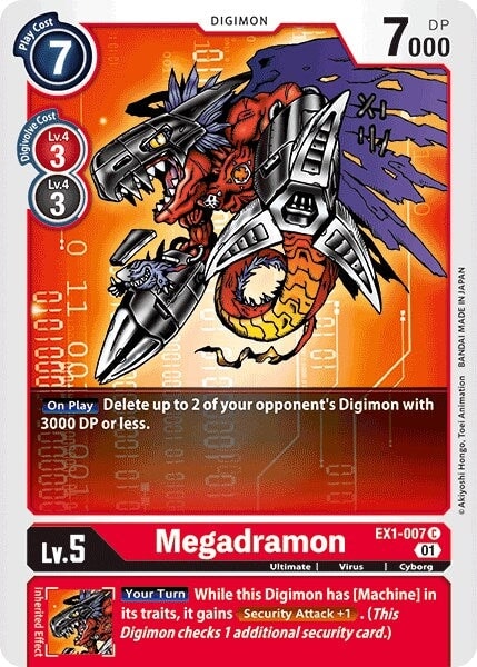 Megadramon (EX1-007 C) 