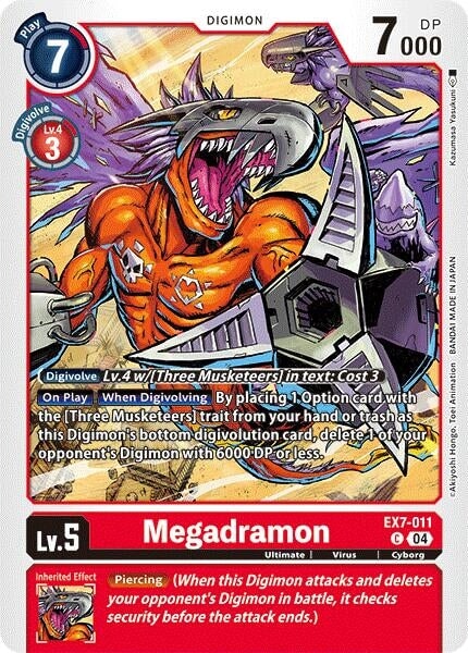 Megadramon (EX7-011 C) 