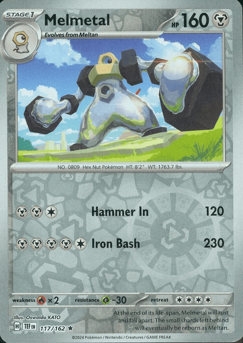 Melmetal (117/162) [Scarlet & Violet: Temporal Forces] 