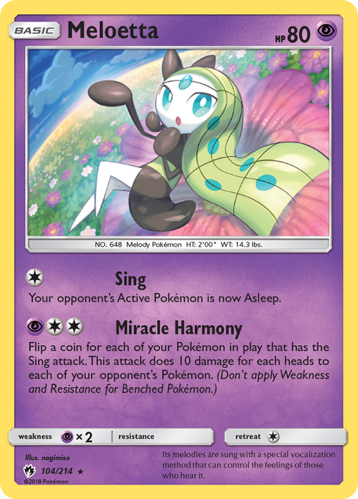 Meloetta [SM - Lost Thunder] 