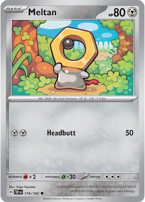 Meltan (116/162) [Scarlet & Violet: Temporal Forces] 