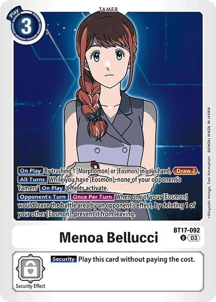 Menoa Bellucci (BT17-092 U) 