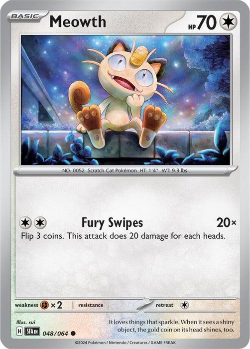 Meowth (048/064) [Scarlet & Violet: Shrouded Fable] 