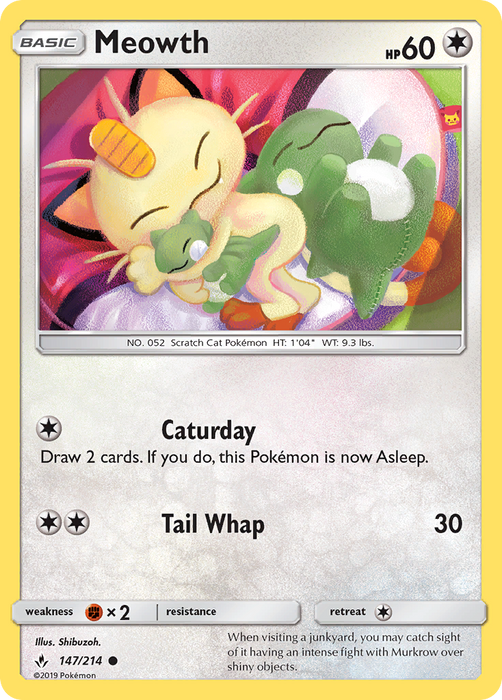 Meowth (147/214) [Sun & Moon: Unbroken Bonds] 