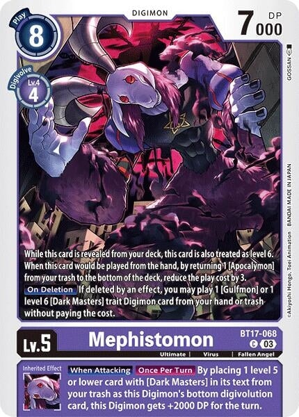 Mephistomon (BT17-068 C) 