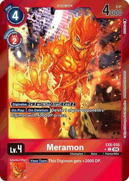 Meramon (Limited Foil) (EX8-010 C) 