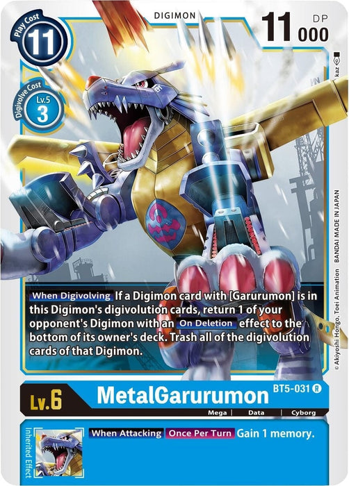 MetalGarurumon - BT5-031 (BT5-031 R) 