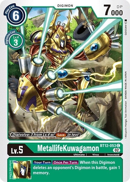 MetallifeKuwagamon (BT12-053 C) 