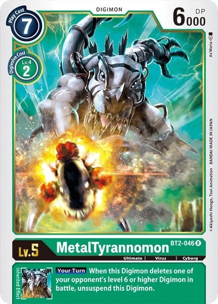 MetalTyrannomon - BT2-046 (BT2-046 R) 