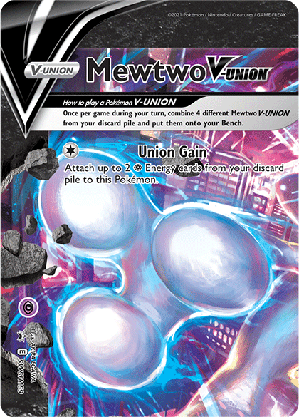 Mewtwo V-Union (SWSH159) [Sword & Shield: Black Star Promos] 