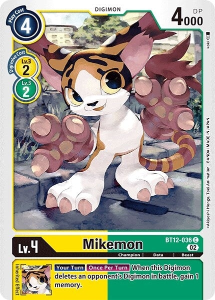 Mikemon (BT12-036 C) 
