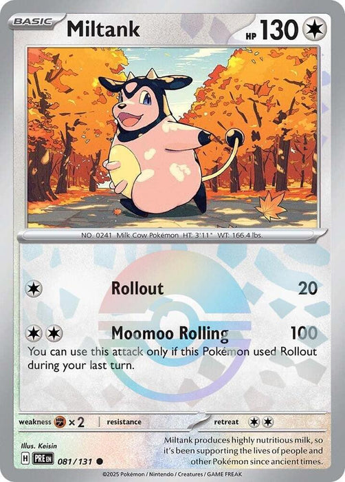 Miltank (081/131) (Poke Ball Pattern) [Scarlet & Violet: Prismatic Evolutions] 