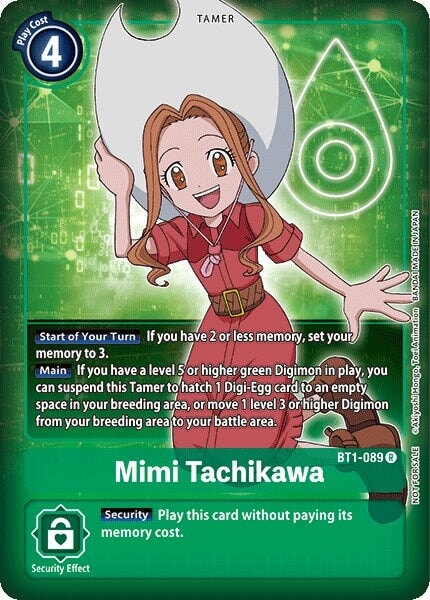 Mimi Tachikawa (Box Topper) (BT1-089 R) 
