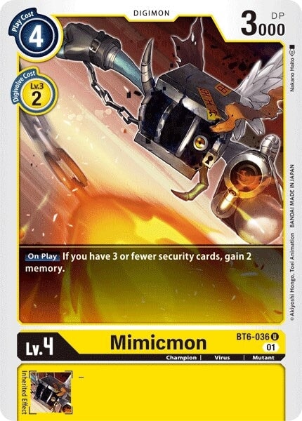 Mimicmon (BT6-036 U) 