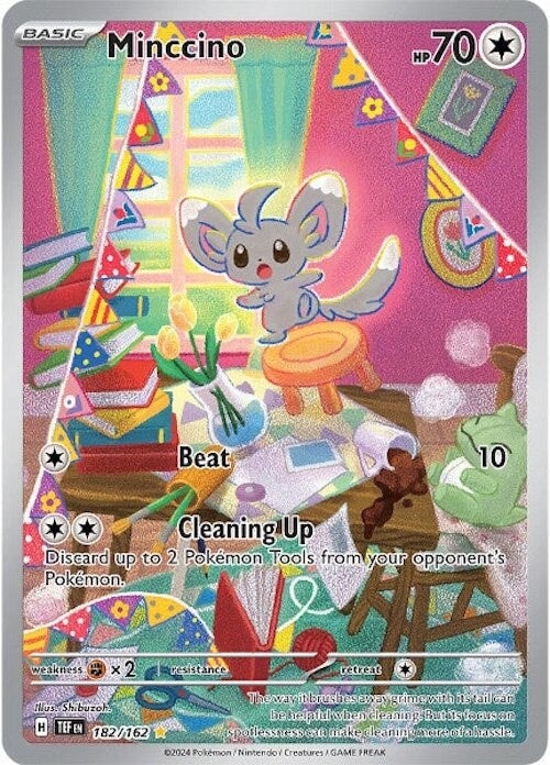 Minccino (182/162) [Scarlet & Violet: Temporal Forces] 