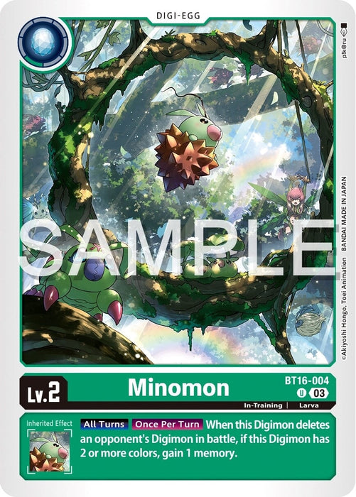 Minomon (BT16-004 U) 