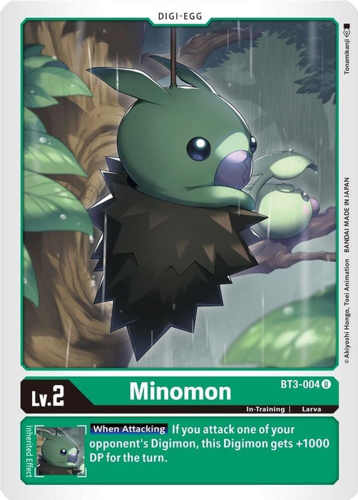 Minomon (#BT3-004 U) (Release Special Booster 1.5) Near Mint 