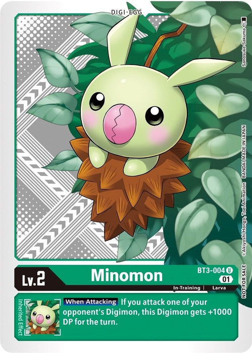 Minomon (Winner Pack Xros Encounter) (BT3-004 U) 
