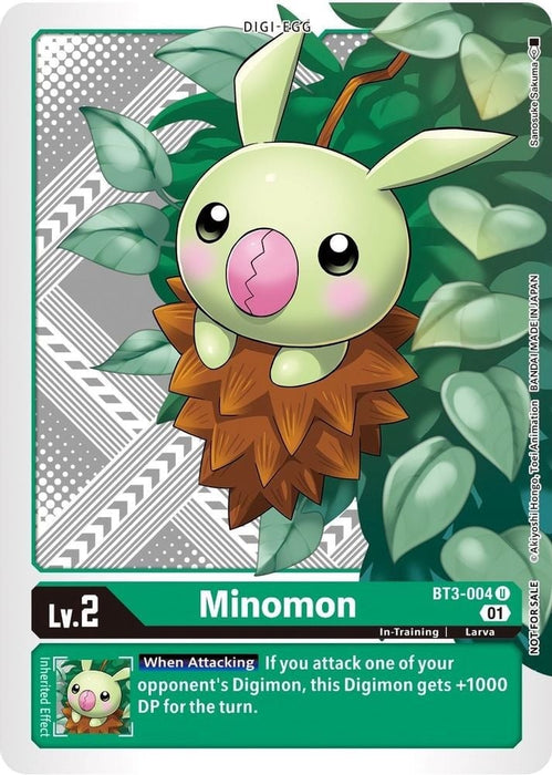 Minomon (Winner Pack Xros Encounter) (#BT3-004 U) (Release Special Booster 1.5) Near Mint 