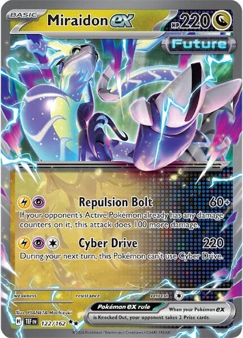 Miraidon ex (122/162) [Scarlet & Violet: Temporal Forces] 