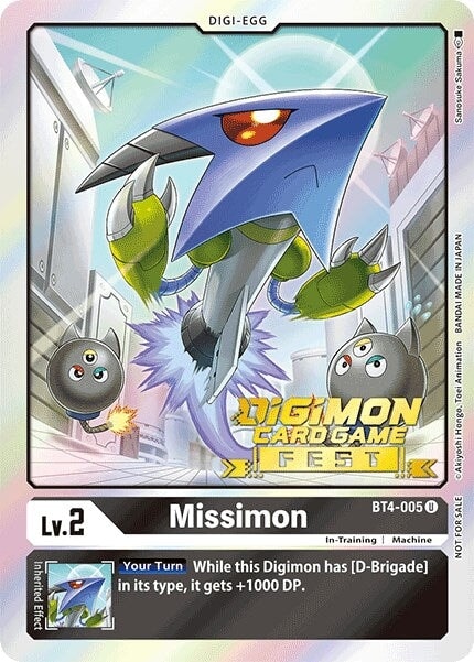 Missimon (Digimon Card Game Fest 2022) (BT4-005 U) 