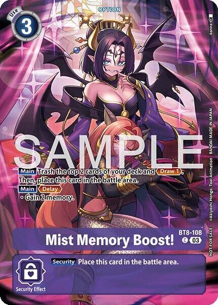 Mist Memory Boost! (Sinister Order Legend Pack) (BT8-108 C) 