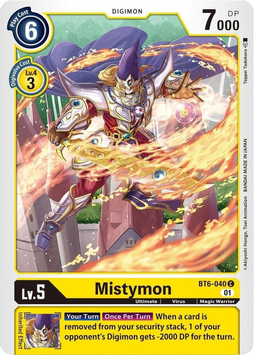 Mistymon (#BT6-040 C) (Double Diamond) Near Mint 