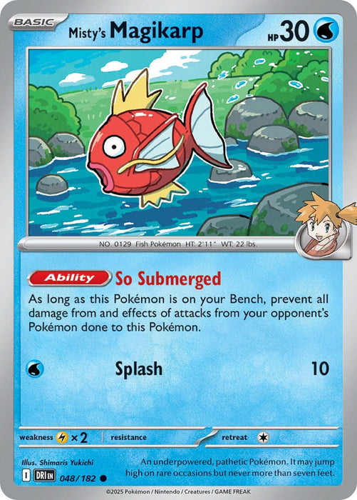 Misty's Magikarp (048/182) [Scarlet & Violet: Destined Rivals] 