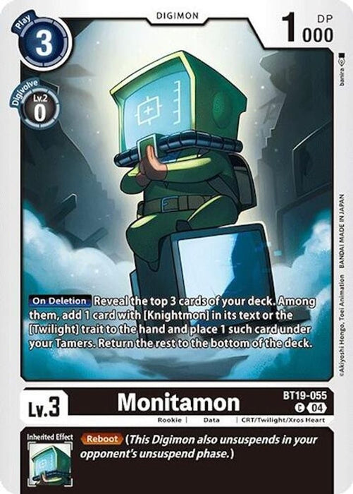 Monitamon (#BT19-055 C) (Release Special Booster 2.0) Near Mint 